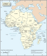 English Africa Map