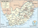 Map of South Africa