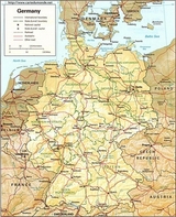 Map of Germany
