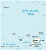 Map of Anguilla