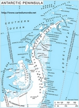 Map of Antarctica