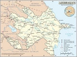 Map of Azerbaijan
