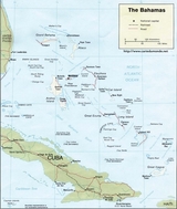 Map of Bahamas