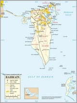 Map of Bahrain