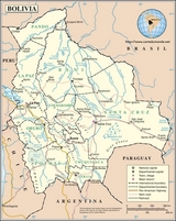 Map of Bolivia