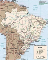 Map of Brazil