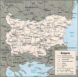 Map of Bulgaria