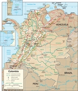 Map of Colombia