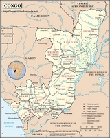 Map of Congo