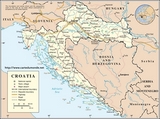 Map of Croatia