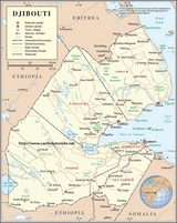 Map of Djibouti