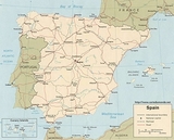 Map of Spain