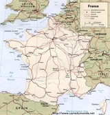 Map of France