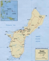 Map of Guam