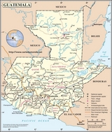 Map of Guatemala