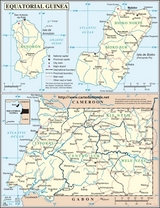 Map of Equatorial Guinea