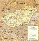 Map of Hungary