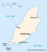 Map of Isle of Man