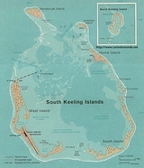 Map of Cocos Islands