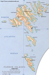 Map of Faroe Islands