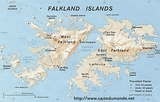 Map of Falkland Islands