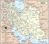 Map of Iran