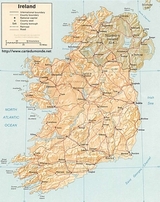 Map of Ireland