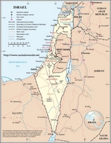 Map of Israel