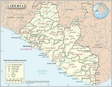 Map of Liberia