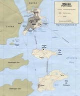 Map of Macao