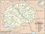 Map of Macedonia