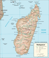 Map of Madagascar