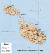 Map of Malta