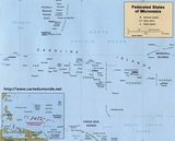 Map of Micronesia