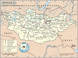 Map of Mongolia