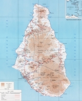 Map of Montserrat