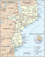 Map of Mozambique