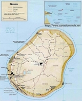 Map of Nauru