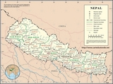 Map of Nepal