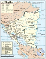 Map of Nicaragua