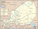 Map of Niger