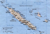 Map of New Caledonia