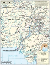Map of Pakistan