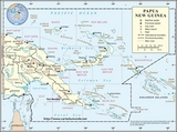 Map of Papua New Guinea