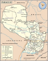 Map of Paraguay