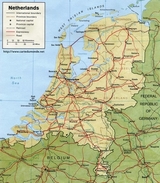 Map of Netherlands