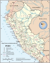 Map of Peru