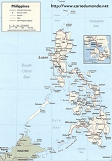 Map of Philippines