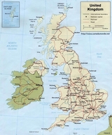 Map of United Kingdom
