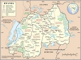 Map of Rwanda